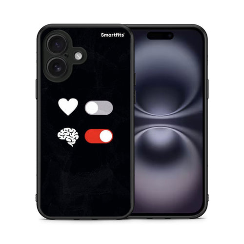 Heart Vs Brain - iPhone 16 θήκη