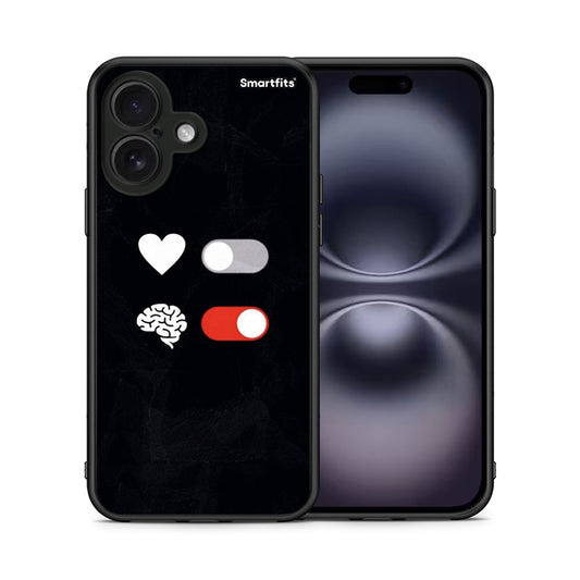 Heart Vs Brain - iPhone 16 θήκη