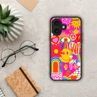 Thumbnail for Hippie Love - iPhone 16 θήκη