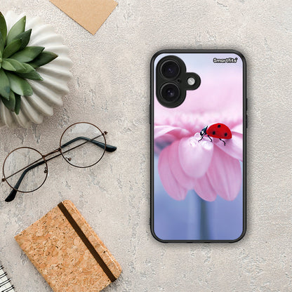 Ladybug Flower - iPhone 16 θήκη