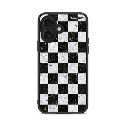 4 - iPhone 16 Square Geometric Marble case, cover, bumper