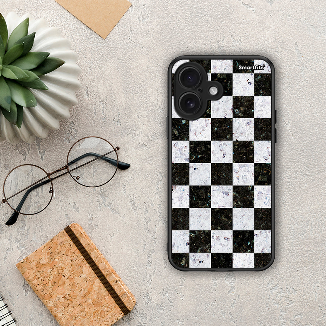Marble Square Geometric - iPhone 16 θήκη