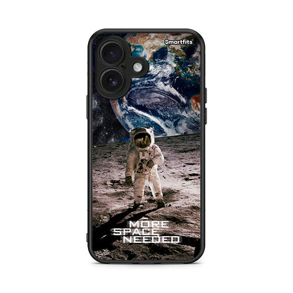 iPhone 16 More Space θήκη από τη Smartfits με σχέδιο στο πίσω μέρος και μαύρο περίβλημα | Smartphone case with colorful back and black bezels by Smartfits