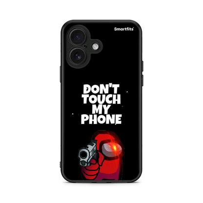 iPhone 16 My Phone θήκη από τη Smartfits με σχέδιο στο πίσω μέρος και μαύρο περίβλημα | Smartphone case with colorful back and black bezels by Smartfits