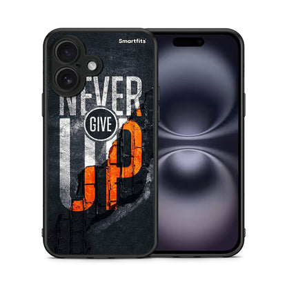 Never Give Up - iPhone 16 θήκη