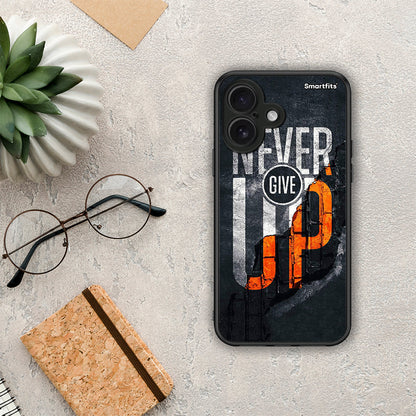 Never Give Up - iPhone 16 θήκη