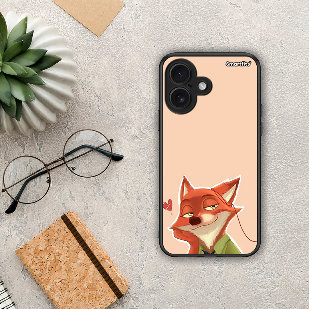 Nick Wilde And Judy Hopps Love 1 - iPhone 16 θήκη