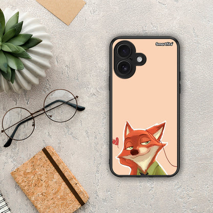 Nick Wilde And Judy Hopps Love 1 - iPhone 16 θήκη