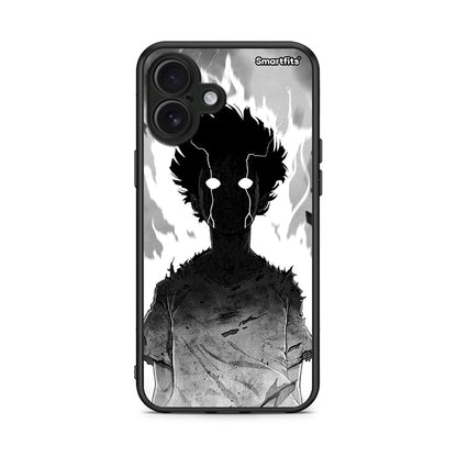 iPhone 16 Plus Anime Boy Θήκη από τη Smartfits με σχέδιο στο πίσω μέρος και μαύρο περίβλημα | Smartphone case with colorful back and black bezels by Smartfits