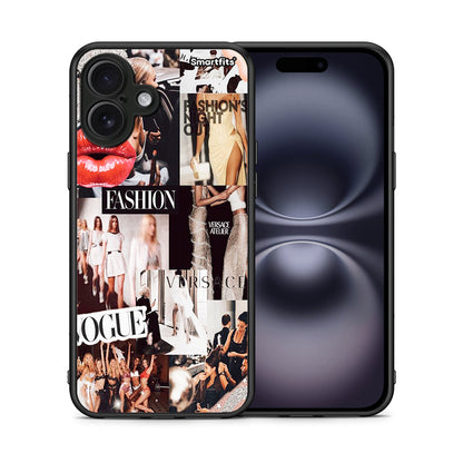 Collage Fashion - iPhone 16 Plus θήκη