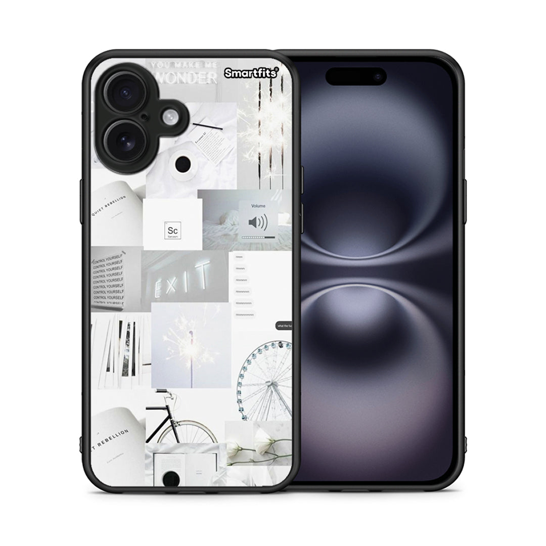 Collage Make Me Wonder - iPhone 16 Plus θήκη