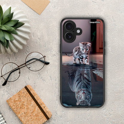 Cute Tiger - iPhone 16 Plus θήκη