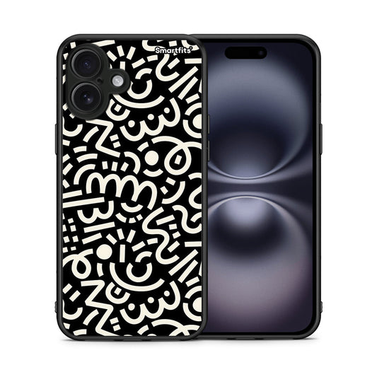 Doodle Art - iPhone 16 Plus θήκη
