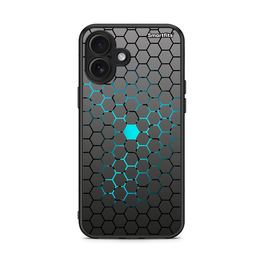 40 - iPhone 16 Plus Hexagonal Geometric case, cover, bumper
