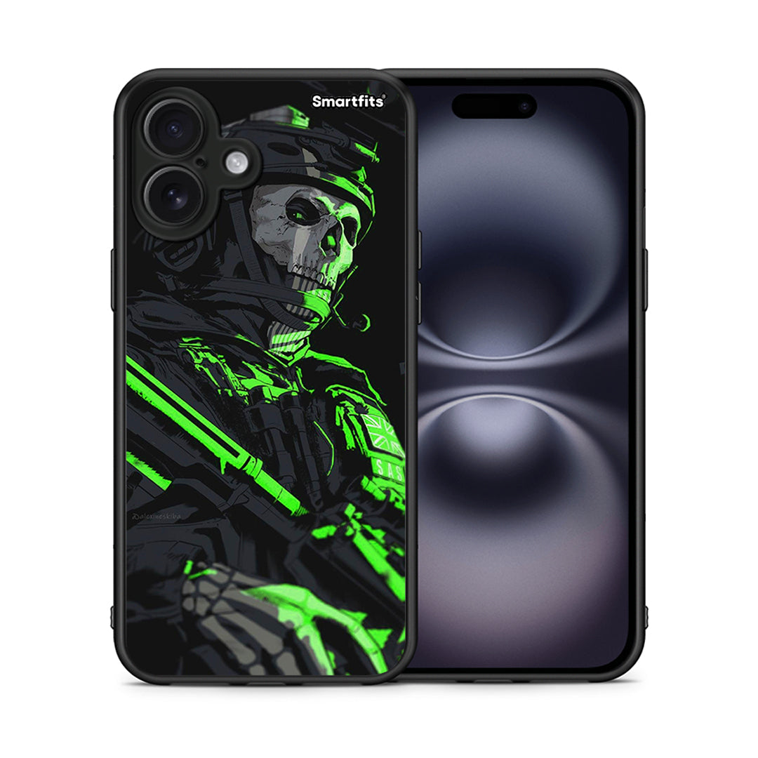 Green Soldier - iPhone 16 Plus θήκη