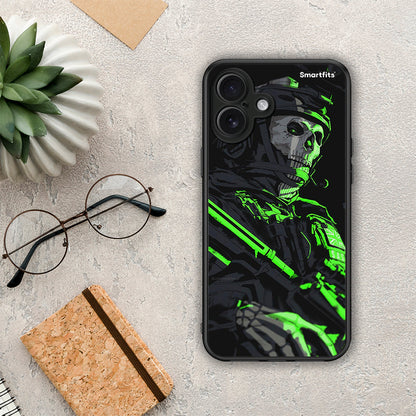 Green Soldier - iPhone 16 Plus θήκη
