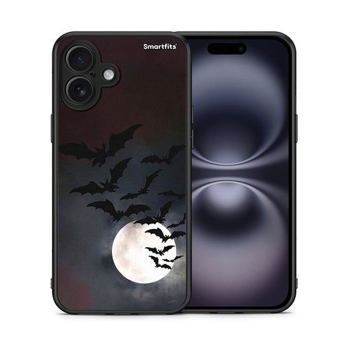 Halloween Bat Night - iPhone 16 Plus θήκη