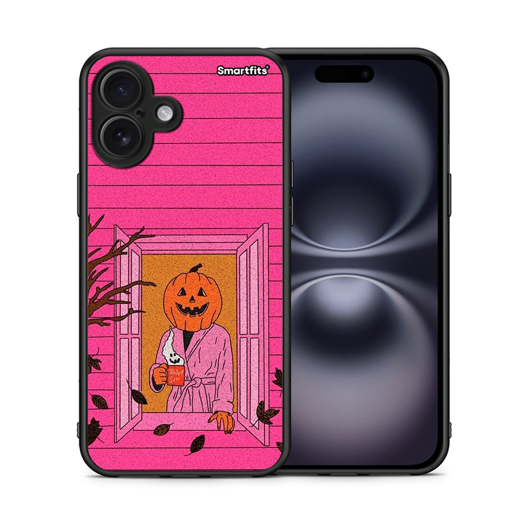 Halloween Pumpkin Lady - iPhone 16 Plus θήκη
