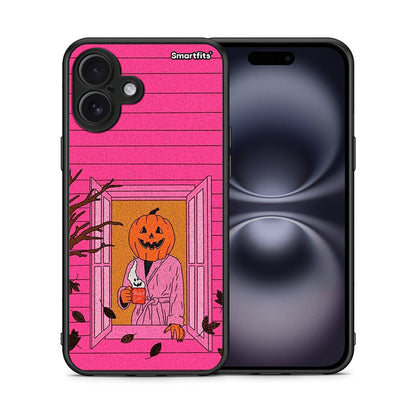 Halloween Pumpkin Lady - iPhone 16 Plus θήκη