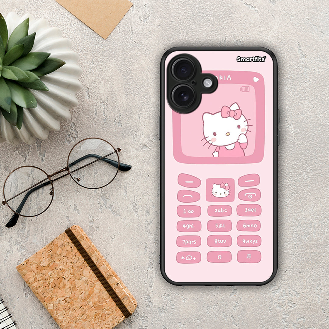 Hello Kitten - iPhone 16 Plus θήκη