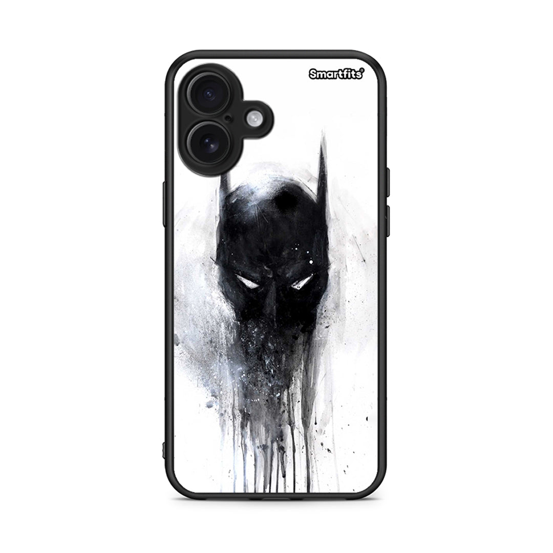 4 - iPhone 16 Plus Paint Bat Hero case, cover, bumper