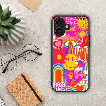 Hippie Love - iPhone 16 Plus θήκη