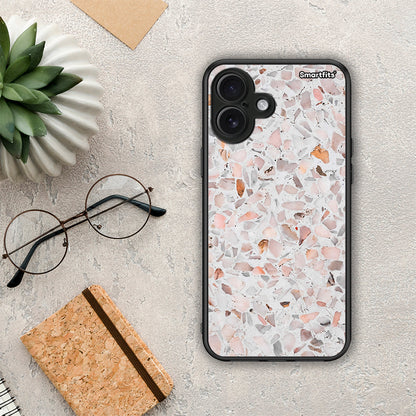 Marble Terrazzo - iPhone 16 Plus θήκη