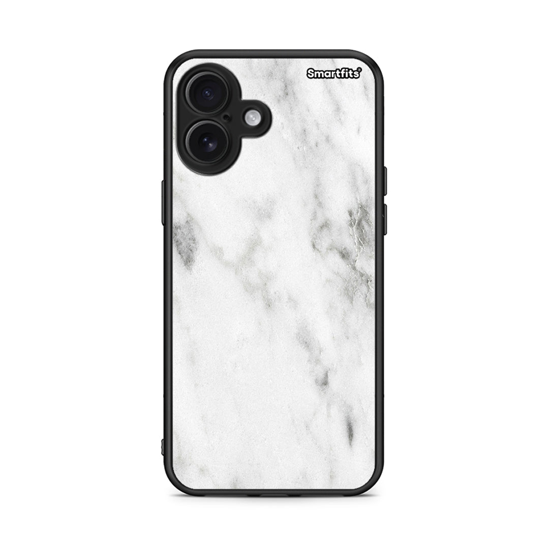 2 - iPhone 16 Plus White marble case, cover, bumper