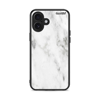 2 - iPhone 16 Plus White marble case, cover, bumper