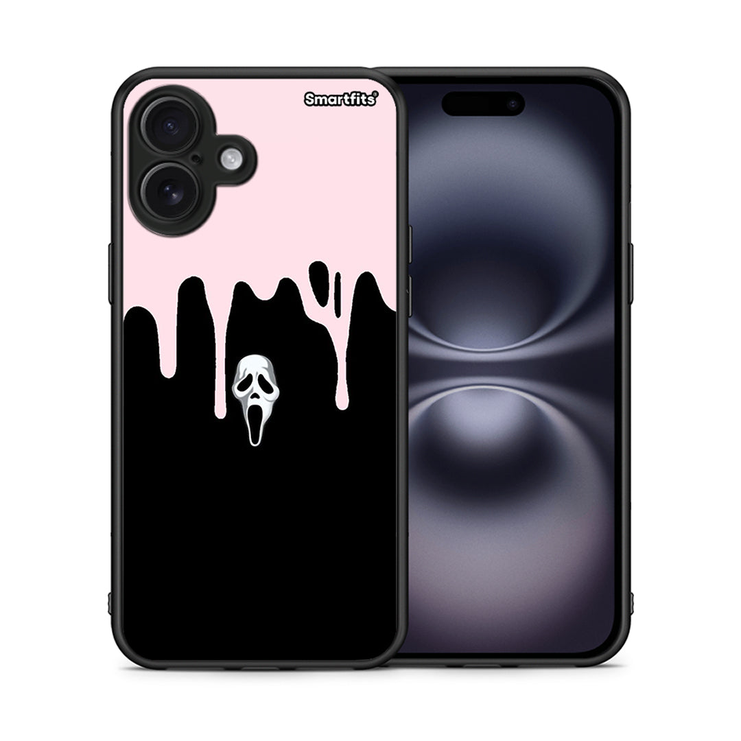 Melting Halloween Mask - iPhone 16 Plus θήκη