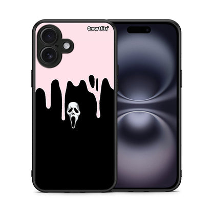 Melting Halloween Mask - iPhone 16 Plus θήκη