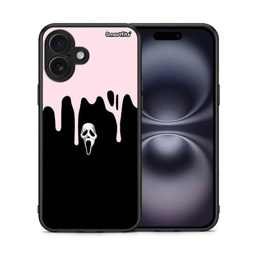 Melting Halloween Mask - iPhone 16 Plus θήκη