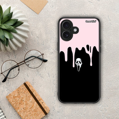 Melting Halloween Mask - iPhone 16 Plus θήκη