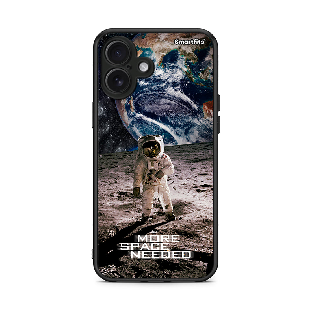 iPhone 16 Plus More Space θήκη από τη Smartfits με σχέδιο στο πίσω μέρος και μαύρο περίβλημα | Smartphone case with colorful back and black bezels by Smartfits