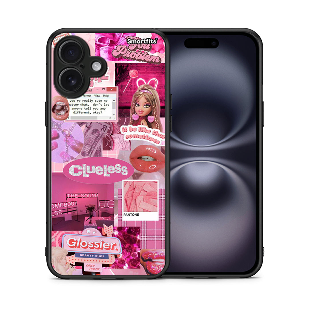 Pink Love - iPhone 16 Plus θήκη