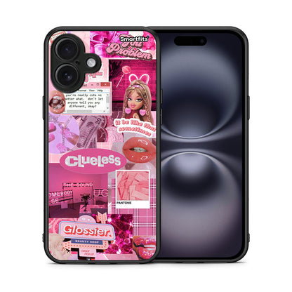 Pink Love - iPhone 16 Plus θήκη