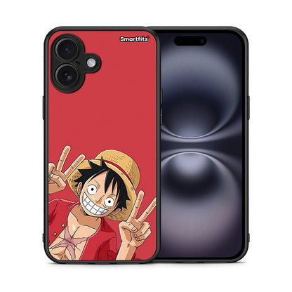 Pirate Luffy - iPhone 16 Plus θήκη