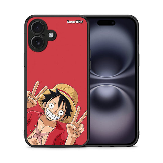 Pirate Luffy - iPhone 16 Plus θήκη