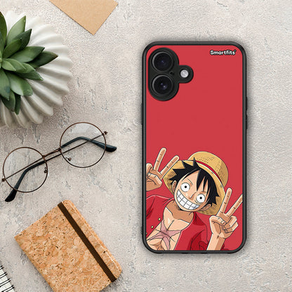 Pirate Luffy - iPhone 16 Plus θήκη