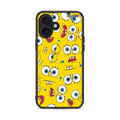 4 - iPhone 16 Plus Sponge PopArt case, cover, bumper