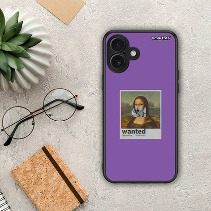 Popart Monalisa - iPhone 16 Plus θήκη