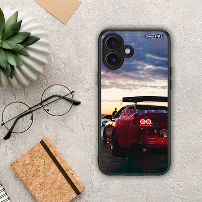 Racing Supra - iPhone 16 Plus θήκη