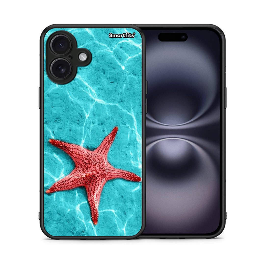 Red Starfish - iPhone 16 Plus θήκη