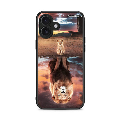 iPhone 16 Plus Sunset Dreams Θήκη Αγίου Βαλεντίνου από τη Smartfits με σχέδιο στο πίσω μέρος και μαύρο περίβλημα | Smartphone case with colorful back and black bezels by Smartfits