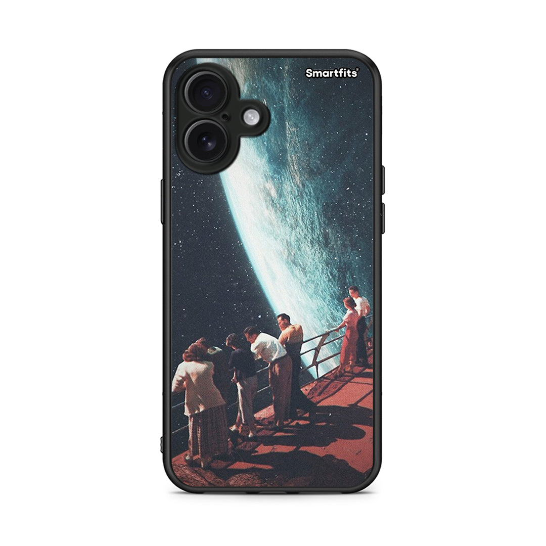 iPhone 16 Plus Surreal View θήκη από τη Smartfits με σχέδιο στο πίσω μέρος και μαύρο περίβλημα | Smartphone case with colorful back and black bezels by Smartfits