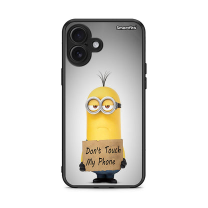 4 - iPhone 16 Plus Minion Text case, cover, bumper