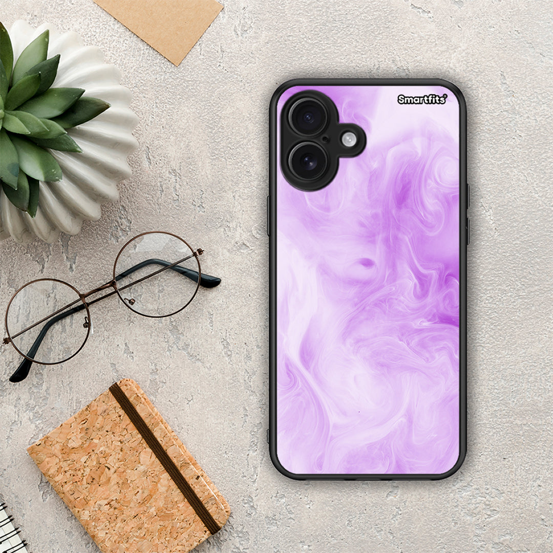Watercolor Lavender - iPhone 16 Plus θήκη