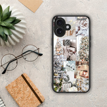 White Christmas - iPhone 16 Plus θήκη