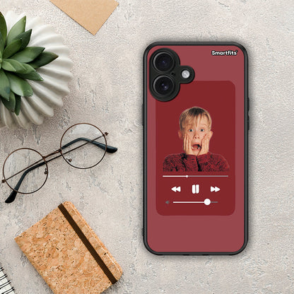 Xmas Alone Music - iPhone 16 Plus θήκη