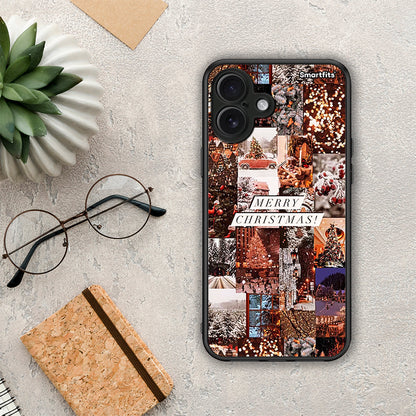 Xmas Collage - iPhone 16 Plus θήκη